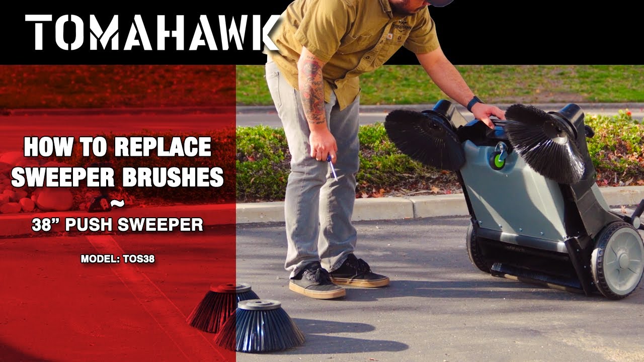 How to Replace Tomahawk Push Sweeper Brushes