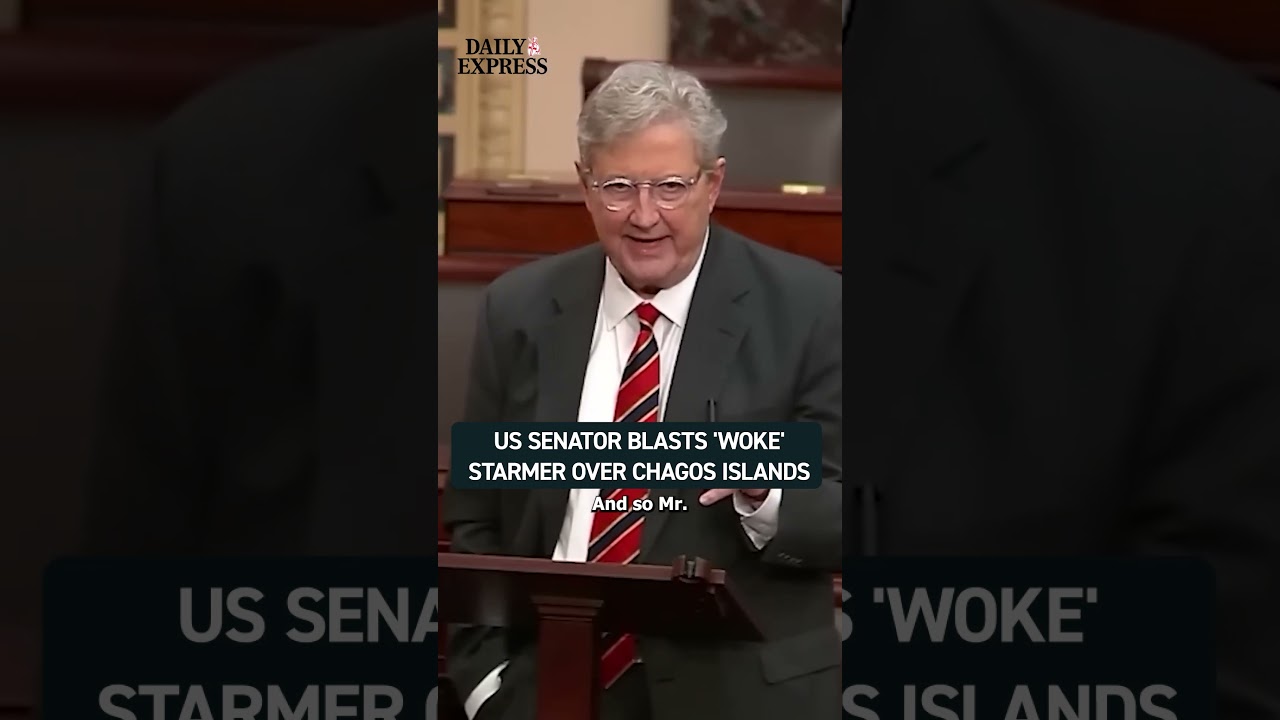 Senator Kennedy ripped into 'woke' Keir Starmer for giving away the Chagos Islands to Mauritius 😳