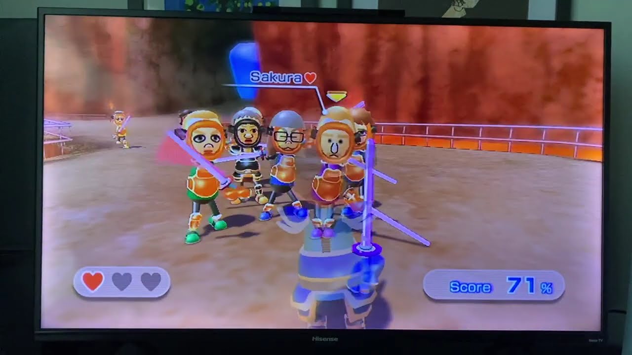 can i beat swordplay showdown stage 20 with 1 heart with random miis (requested by @alfred6657)