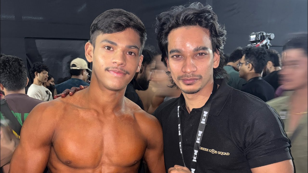 Icn men’s fitness posing teenage category ￼