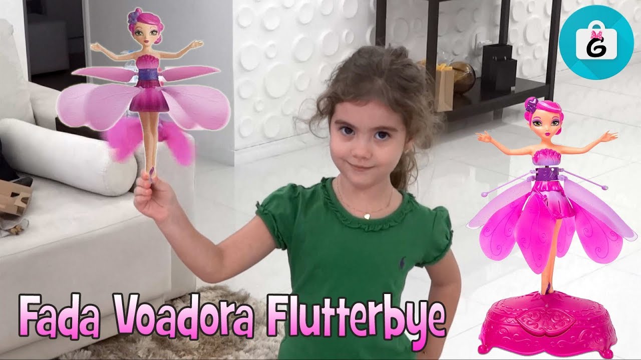Review Teste de Brinquedo - Fada Voadora Flutterbye (Flying Fairy)