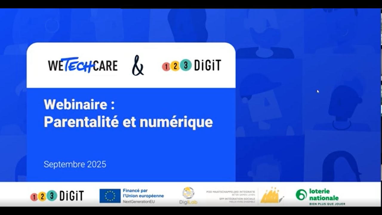 Webinaire : Parentalité & numérique
