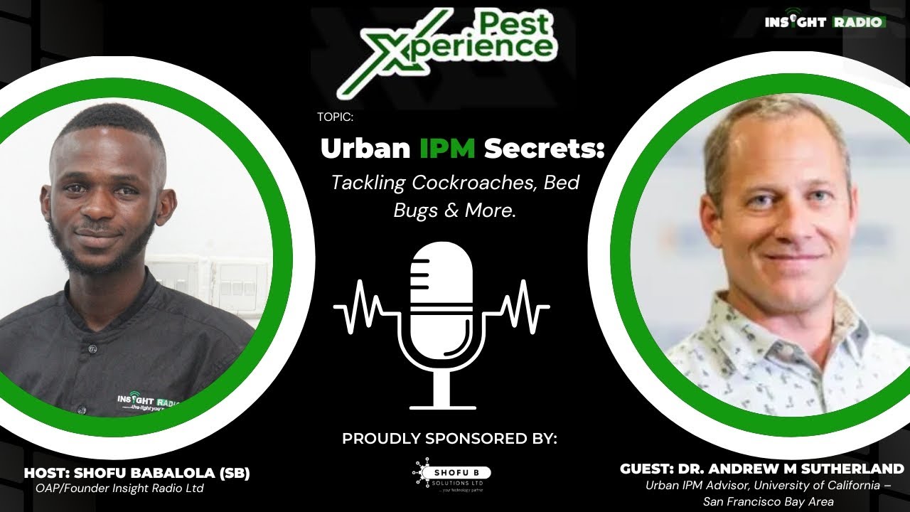 Urban IPM Secrets: Managing Cockroaches, Bedbugs and More with Andrew Surtherland- #PestXperience