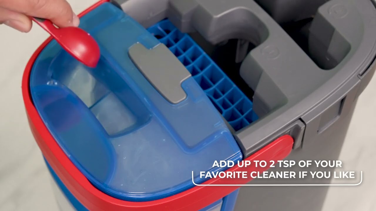 Introducing the O-Cedar H2prO Flat Mop System - 100% Separation of Clean and Dirty Water