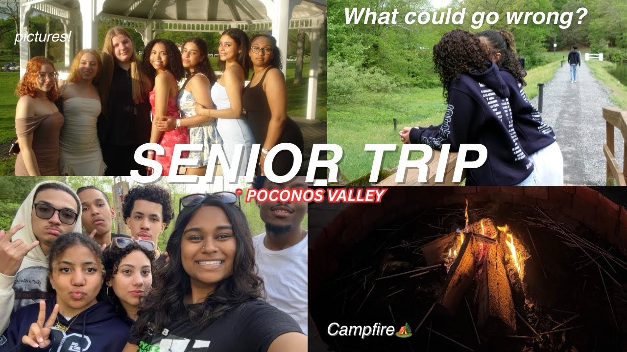SENIOR TRIP VLOG @ POCONOS VALLEY *CHAOTIC* | rosieFernadezzz