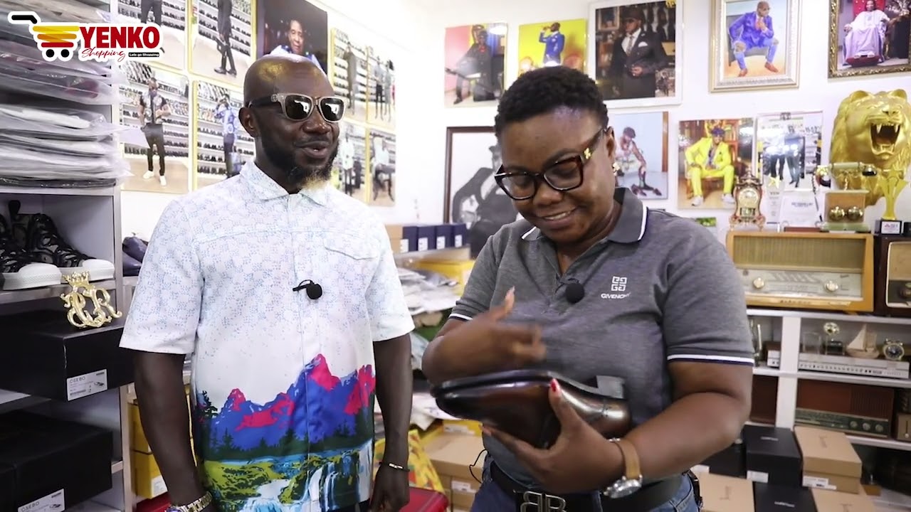YENKO SHOPPING VISITS OSEBO THE ZARA MAN
