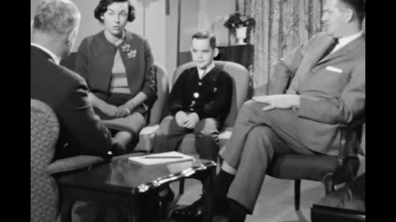 1960s Psychiatric case study  6 year old boy who is afraid of school. Disordered Mind series