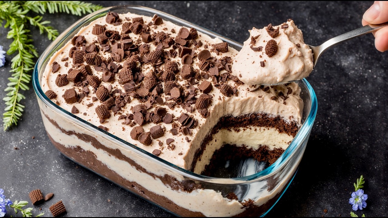 Nur 2 Zutaten! DAS Dessert, das alle an Weihnachten schockiert! 🎄😍
