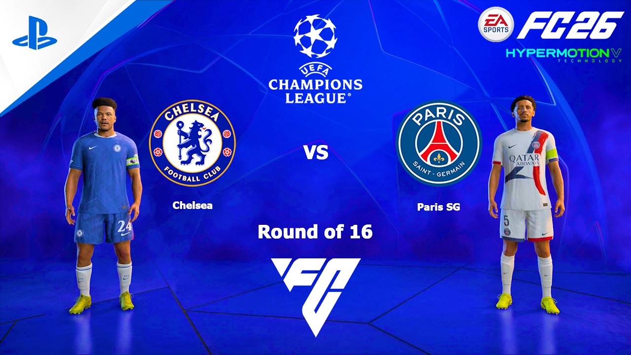 FC 26 PS4 - Chelsea vs PSG | UEFA Champions League Matches