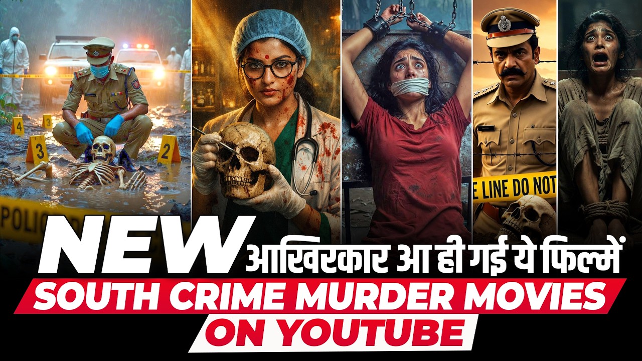 Top 8 New South Indian Psycho Crime Thriller Movies In Hindi 2025 | South Movies In Hindi (Part 19)