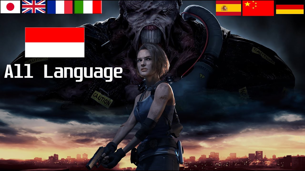 Jill speaks all languages - Resident Evil 3 Remake