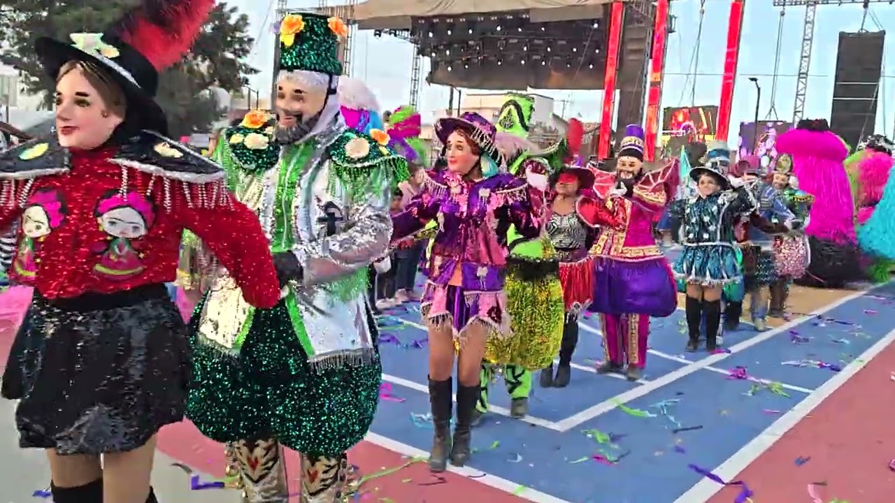 Cuadrilla ARRIBEÑOS Tlaxco cierre de carnaval 2026