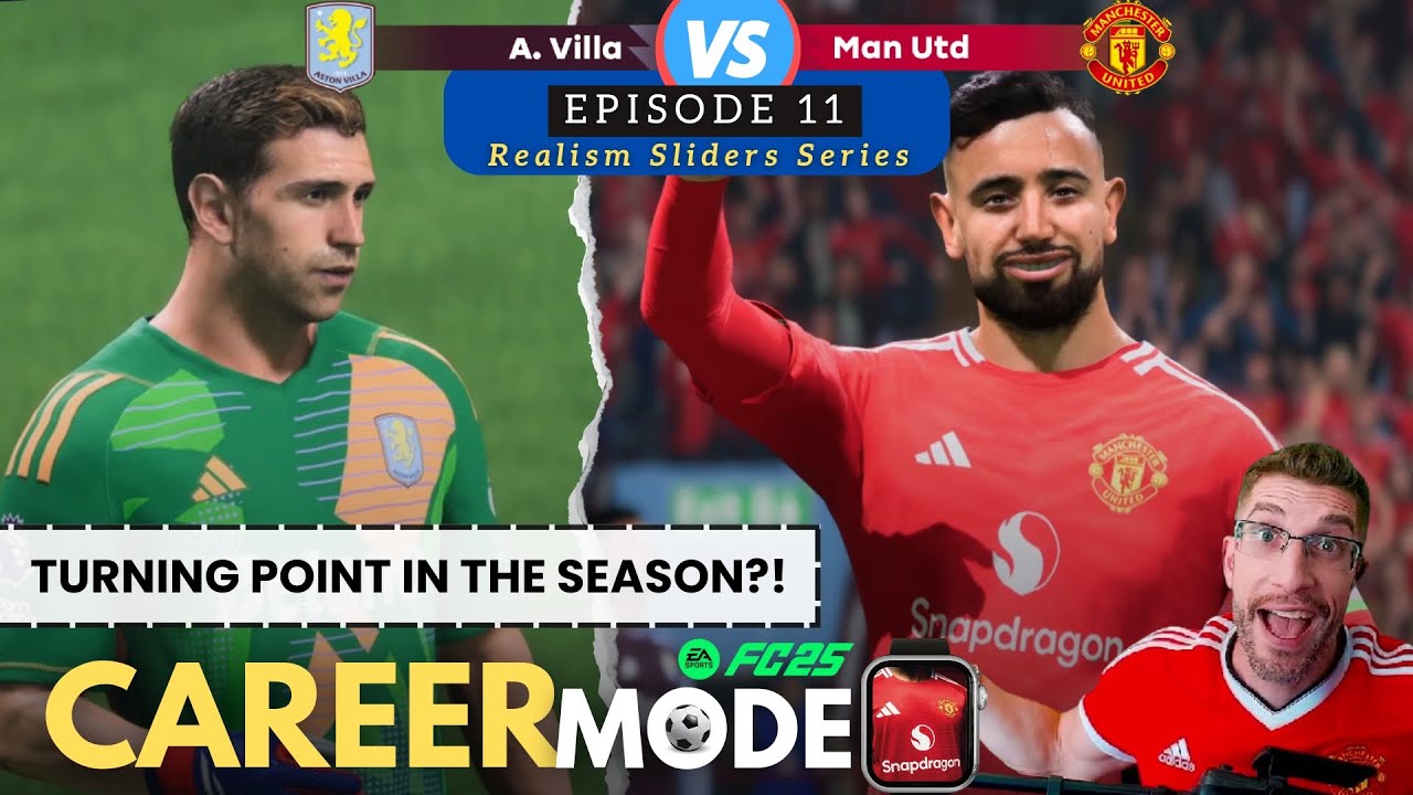 [TTB] #EAFC25 CAREER MODE EP11 - DID WE JUST REKINDLE SOME MAGIC?! - RAINY ONE AT VILLA PARK!