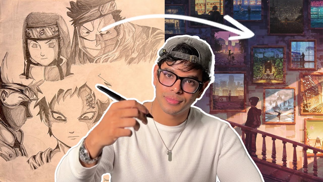 My Crazy Art Journey (From Beginner to Pro)