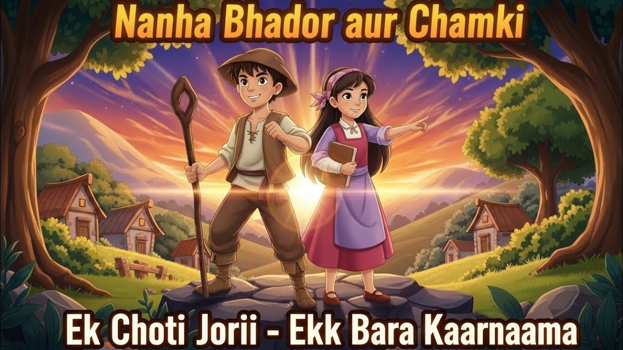 Nanha Bhador aur Chamki 🙀😱 Gaon ki Jan bachany wali jori 