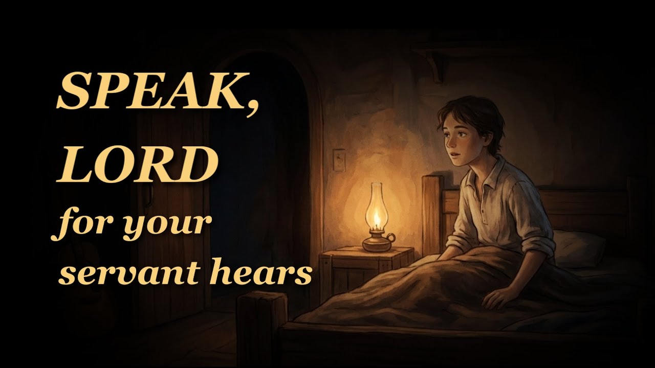 Your servant hears | 1 Samuel 3 (Indie Folk Bible Music)