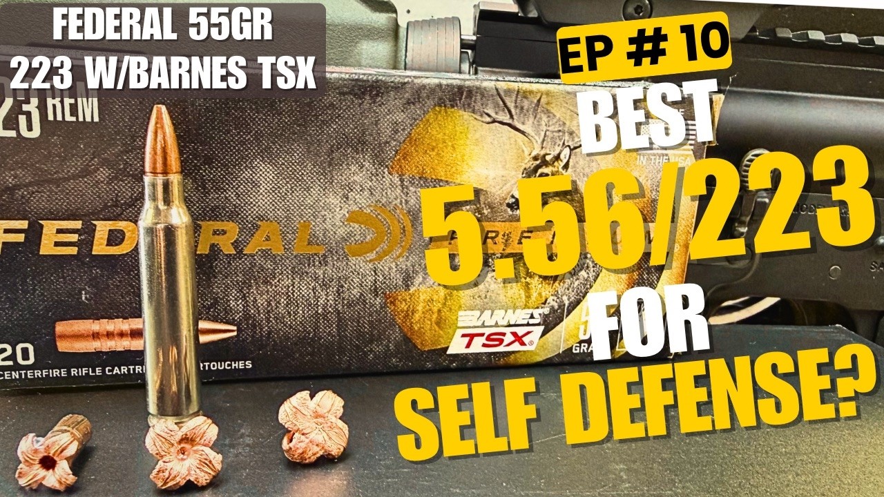 Тестирование баллистического геля Federal 55gr Barnes TSX с использованием стволов длиной 16