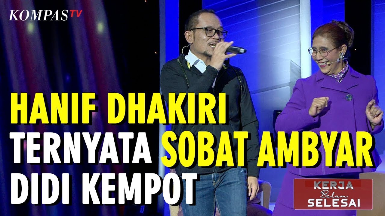 Hanif Dhakiri Ternyata Sobat Ambyar Didi Kempot - Kerja Belum Selesai (bag 4)
