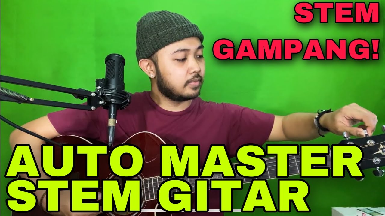 CARA STEM GITAR GAMPANG! TANPA APLIKASI, TUNER DAN BANTUAN LAINNYA