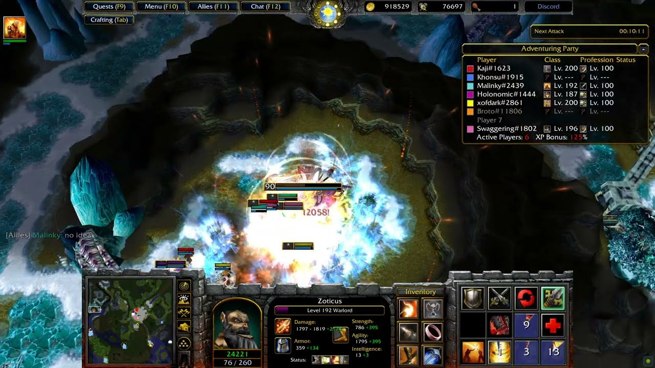 The Black Road RPG Hyperion Hyp Run #2 Warlord Lvl 191