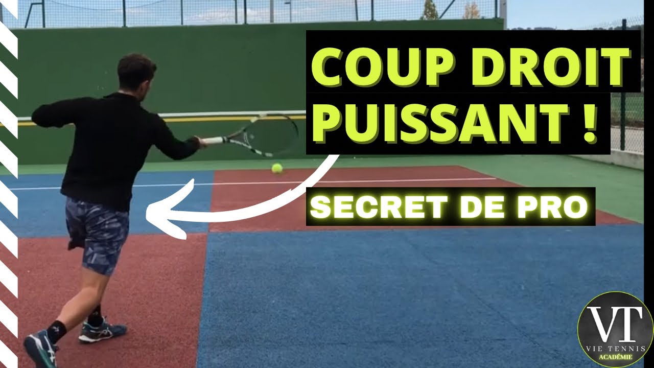 2 ASTUCES DE PRO POUR UN COUP DROIT PUISSANT ! ( FACILE ! ) ✅