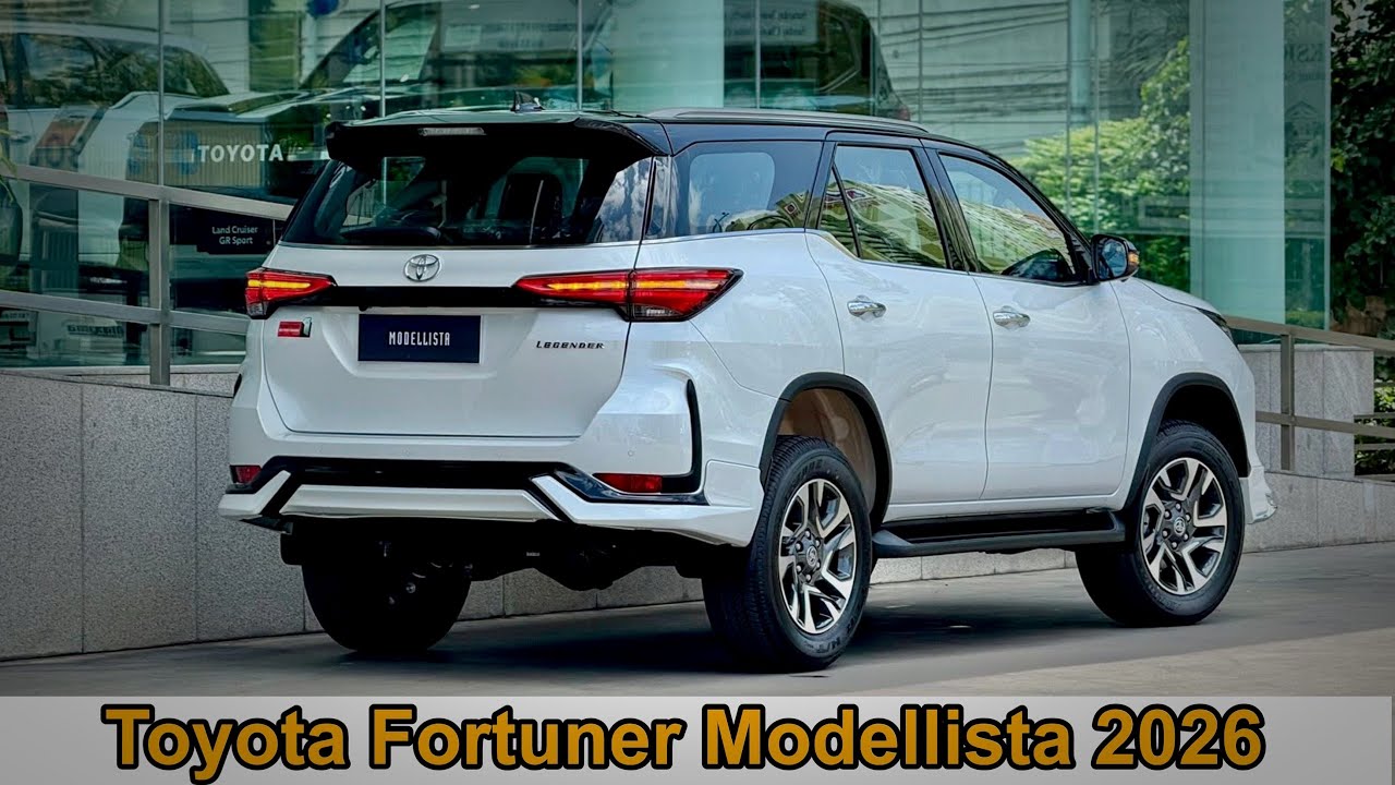 Toyota Fortuner Modellista 2026 | 4 Cylinder, 2.8L, Turbo, Diesel