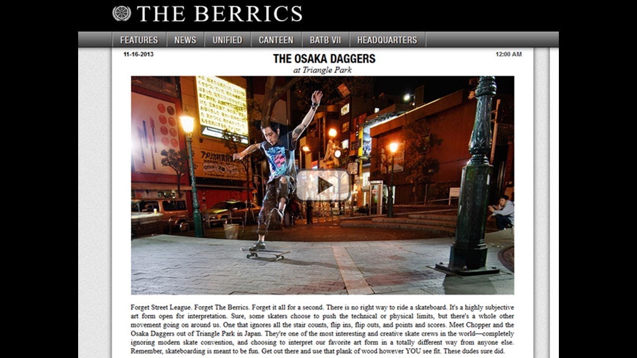 THE OSAKA DAGGERS at Triangle Park