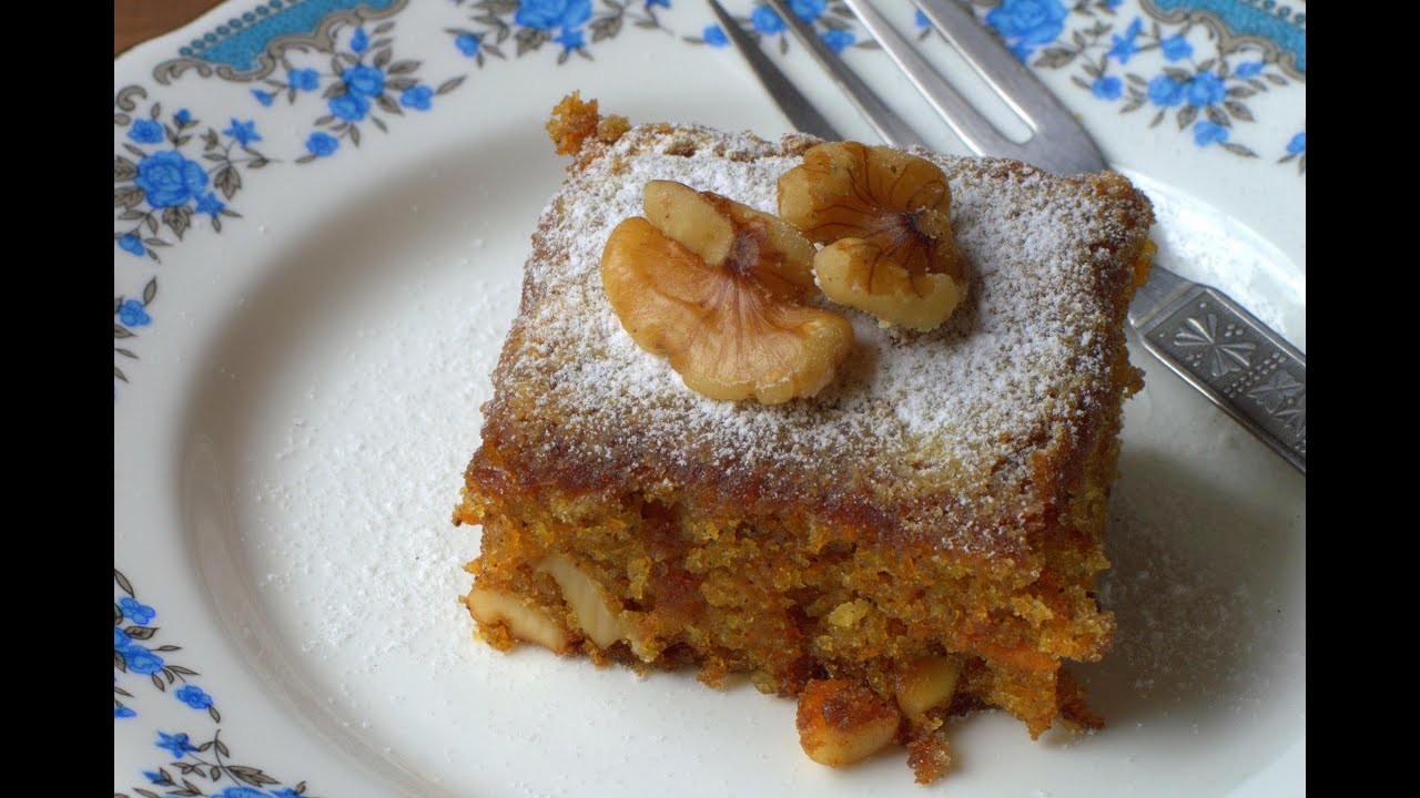 Soft Whole Wheat Carrot Cake - Baking In A Convection Microwave