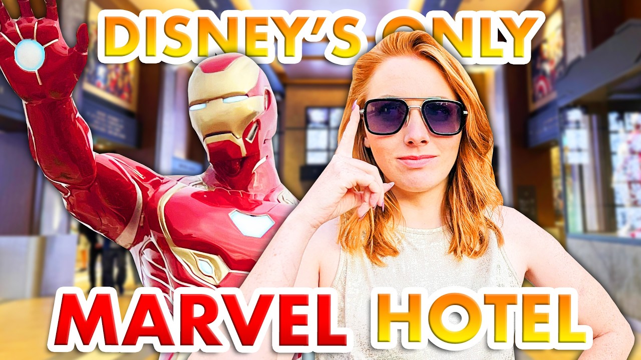 FULL TOUR of Disney's ONLY Marvel Hotel! -- Hotel New York: Art of Marvel Tour, Disneyland Paris