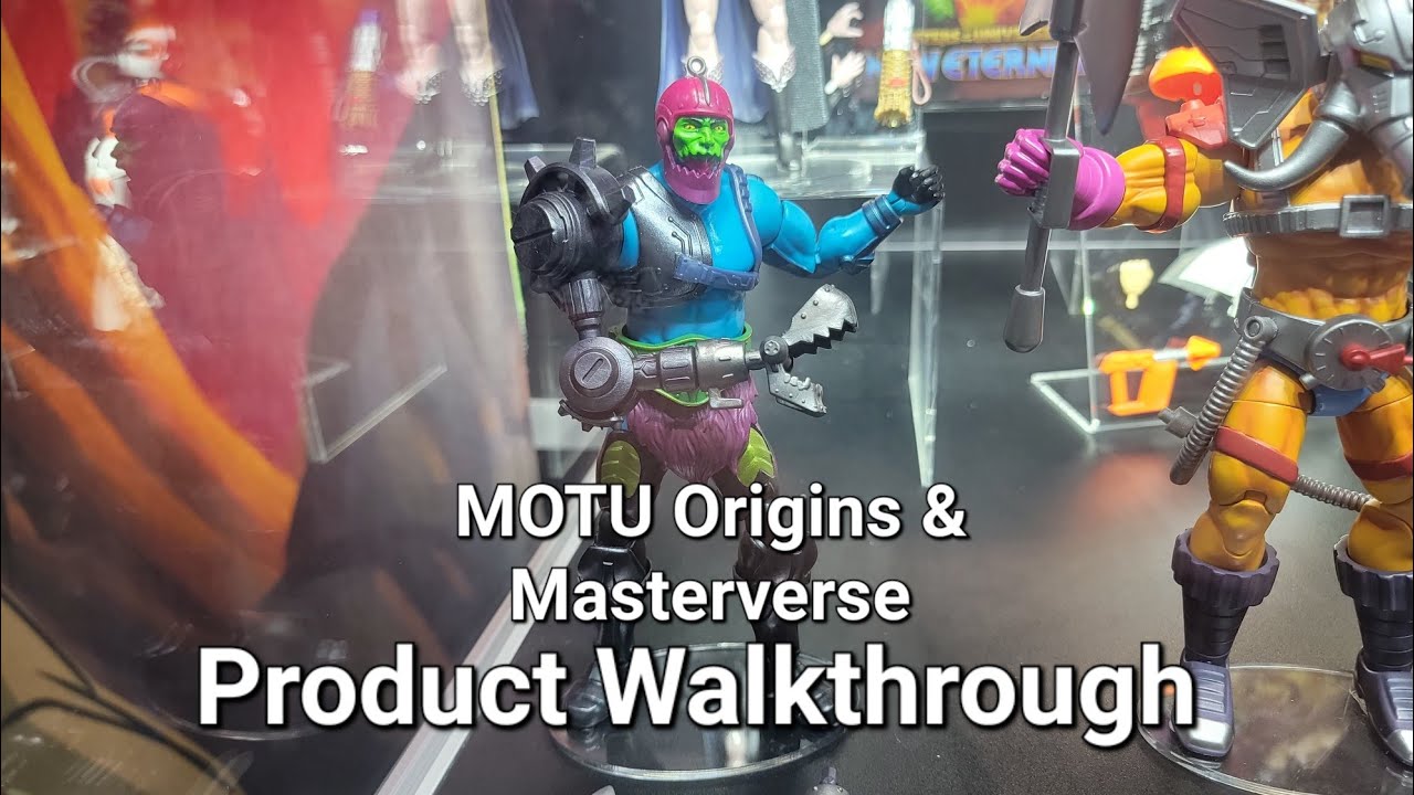 Mattel Masters of the Universe Interview & Product Walkthrough at SDCC 2023
