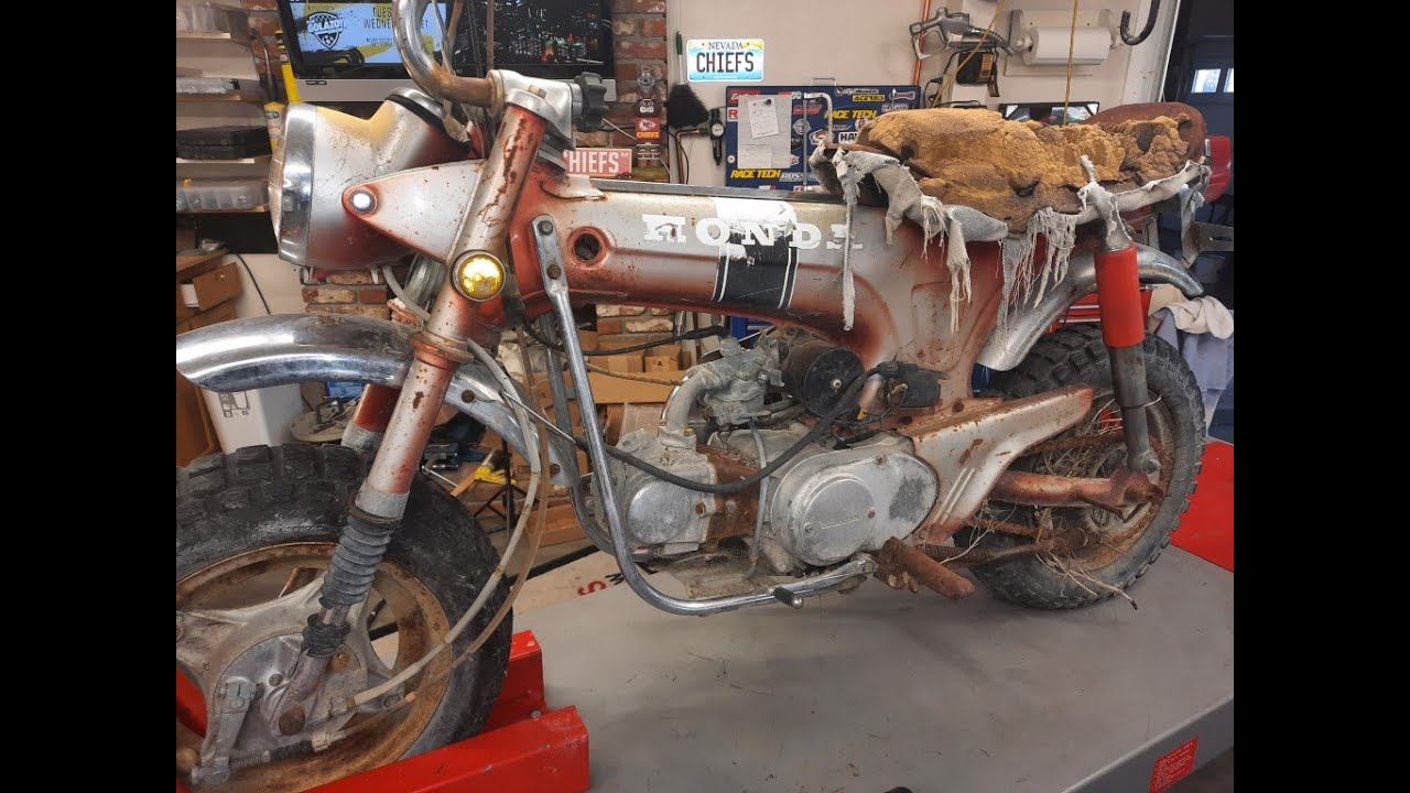 Honda CT70 Restoration part 2