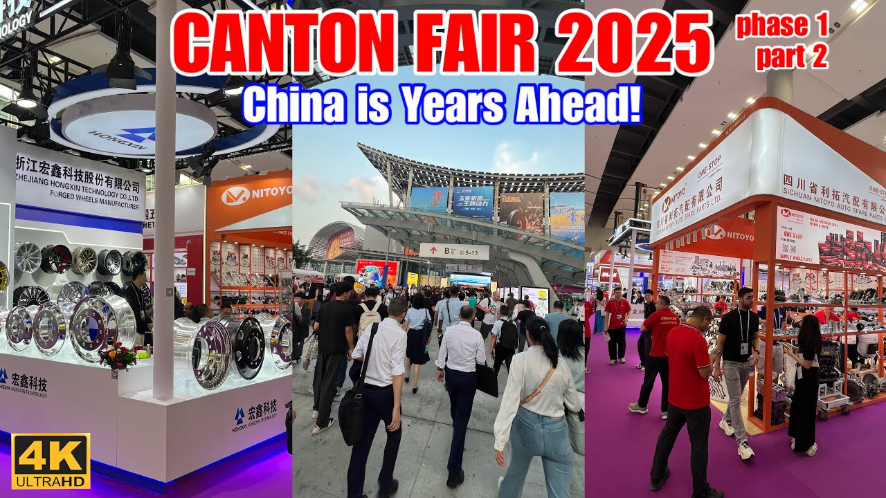 CANTON FAIR 2025: Why China is Winning the Trade World | Guangzhou 4K Walk Tour 