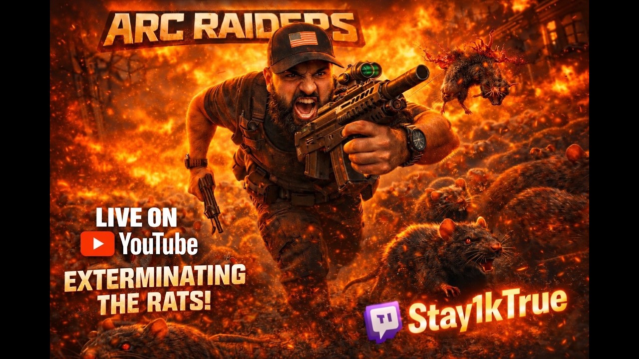🔴ARC RAIDERS!!🔴 LIVE #1 GOOPER 🏆 (RAT EXTERMINATOR)