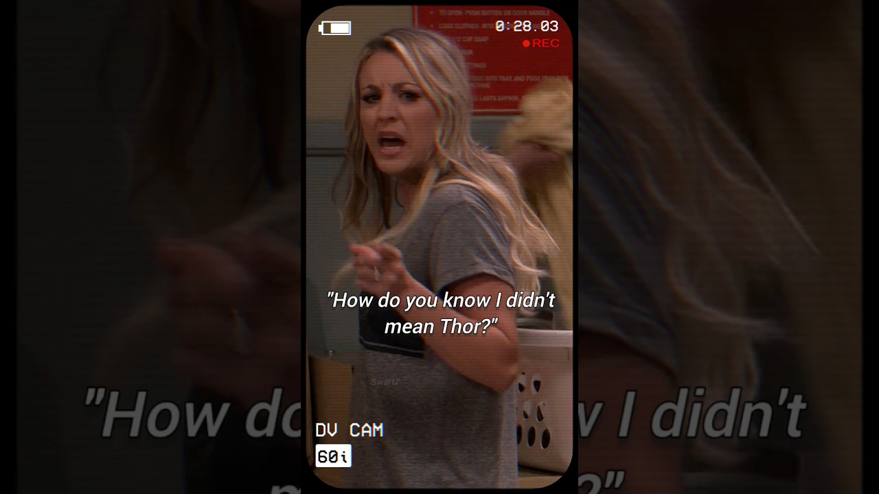 Sheldon and Penny know each other very deeply😂