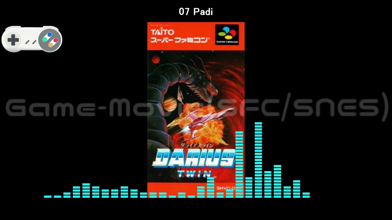 (SFC/SNES)ダライアスツイン/Darius Twin-Soundtrack