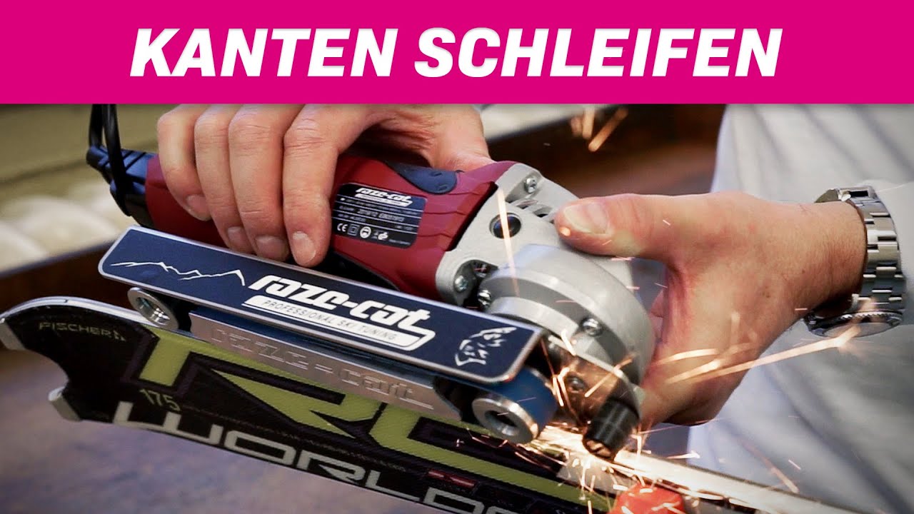 Ski & Snowboard Kanten schleifen - elektrisch | Skiservice selber machen