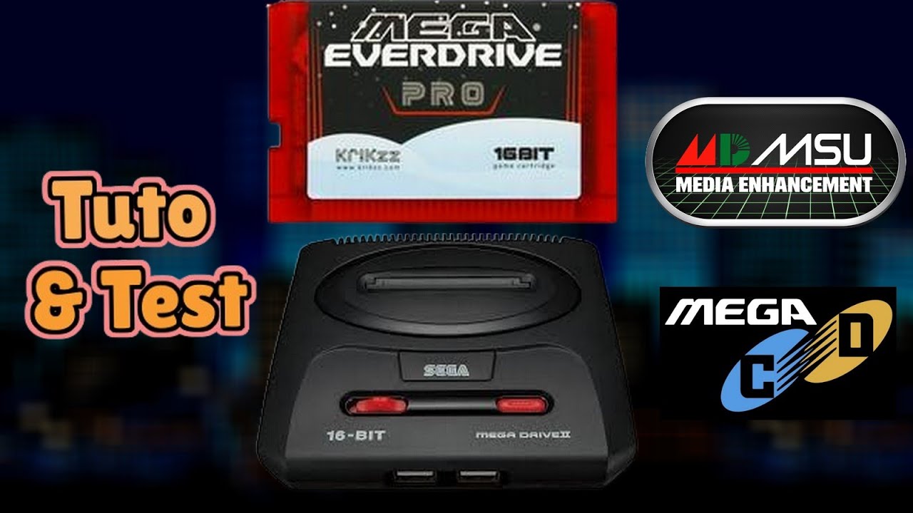 Debrief Gaming Mega Everdrive Pro Krikzz Tuto & Test