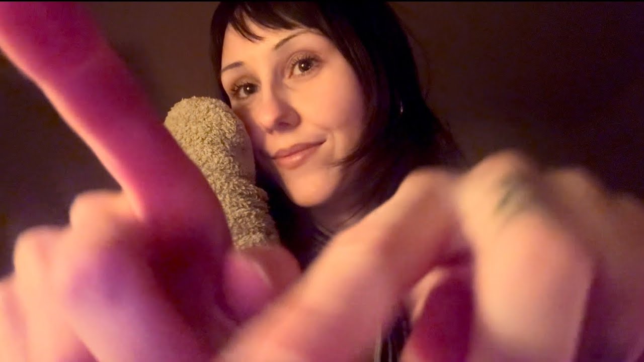 asmr ✤ sleepiest hand movements, mouth sounds and a cute doll
