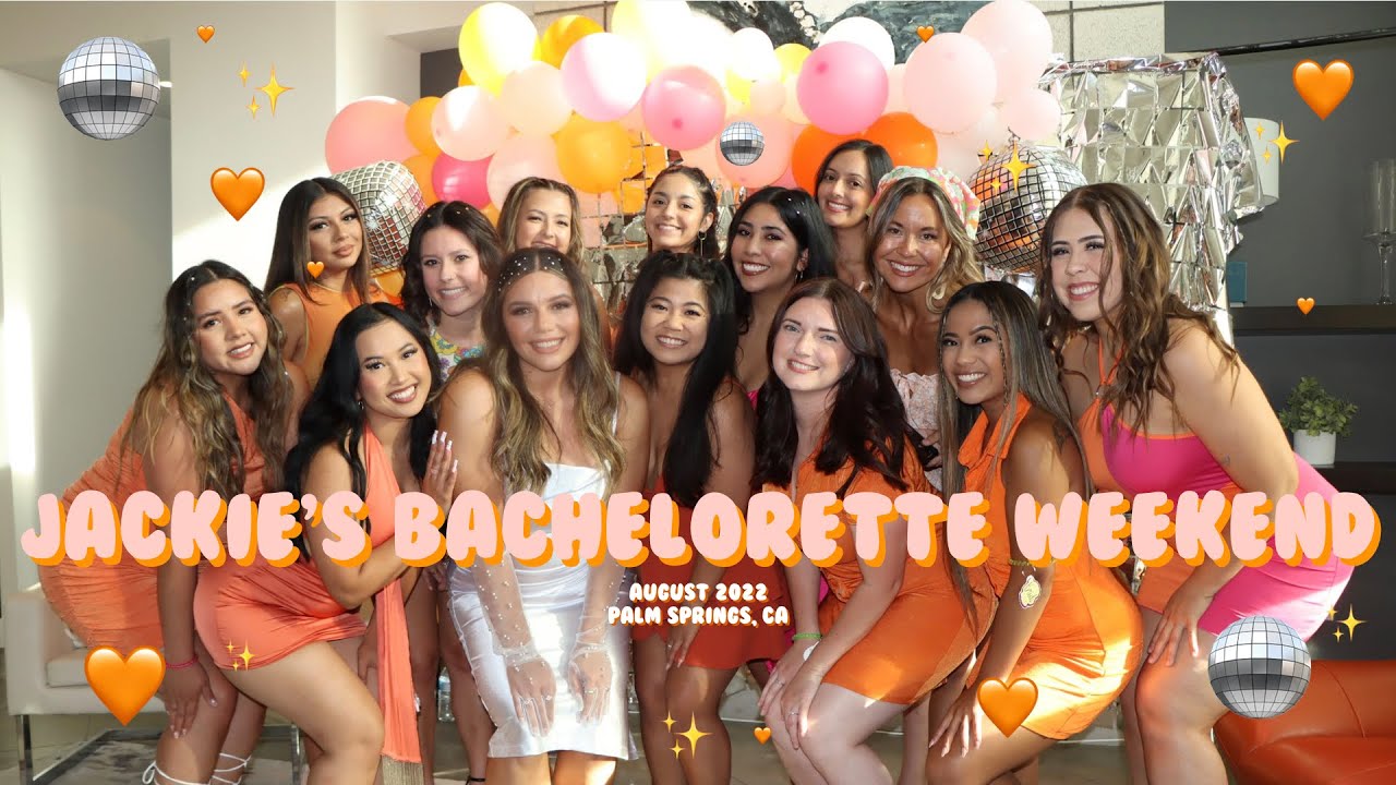 Jackie's Bachelorette Weekend in Palm Springs || #DevinesLastDisco🪩✨