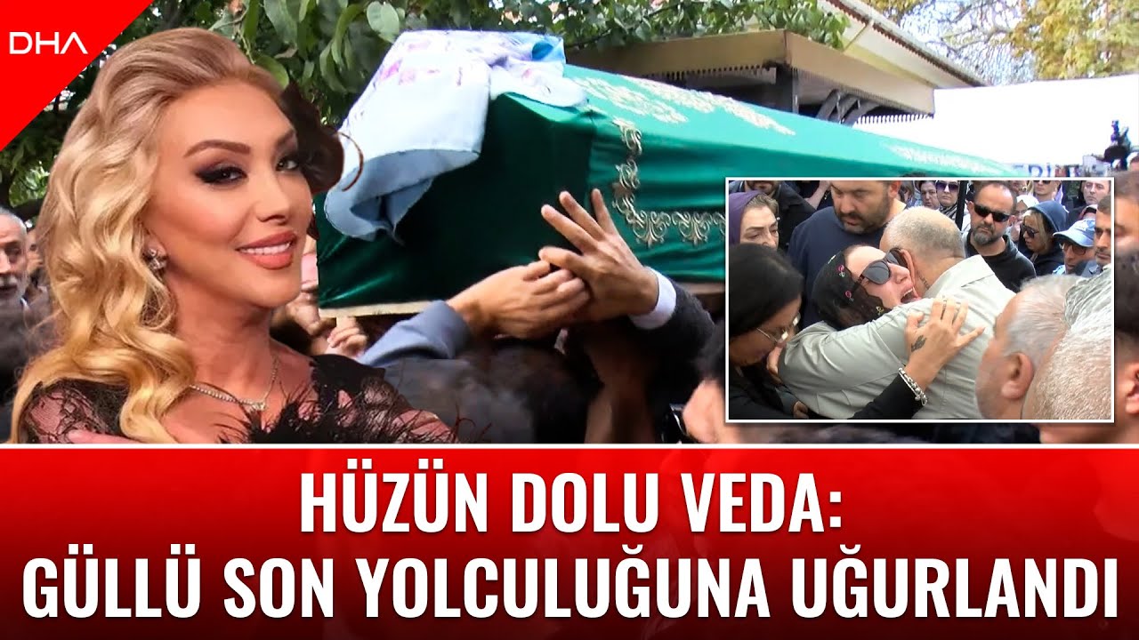 G&uuml;ll&uuml; (G&uuml;l Tut) Son Yolculuğuna Uğurlandı: Ailesi ve Sevenleri Yalnız Bırakmadı