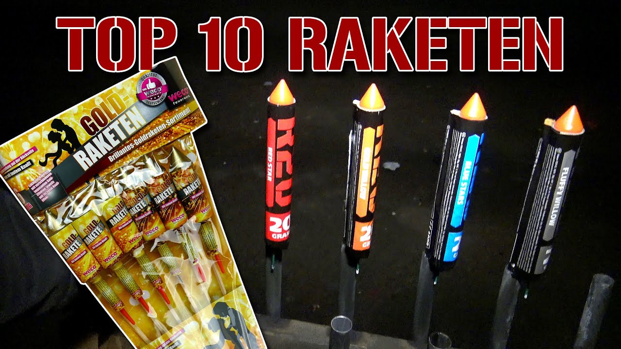 10 BESTE RAKETEN für SILVESTER | Goldrausch, Rocket Strike, ... #DBADIASGH