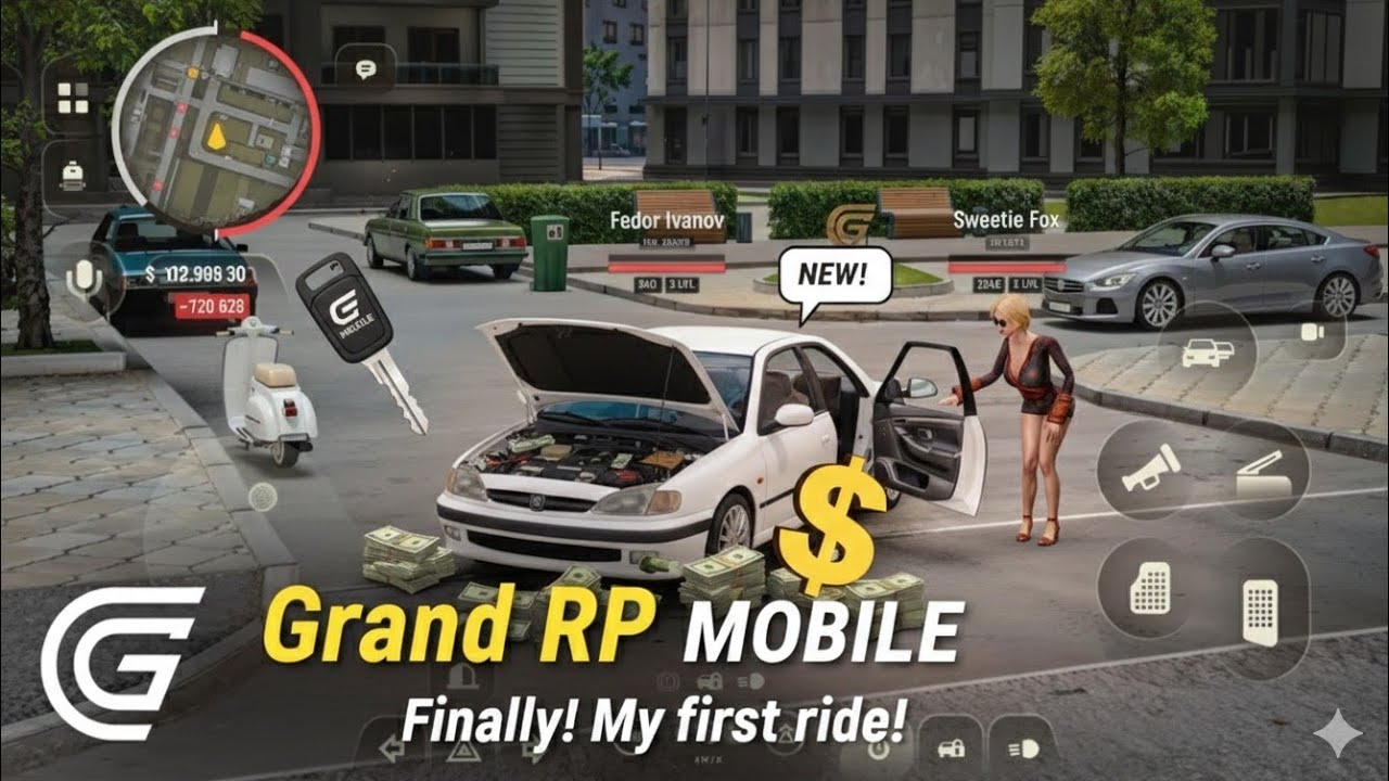 Finally! Bought My DREAM CAR in Grand RP Mobile! 🚗💨