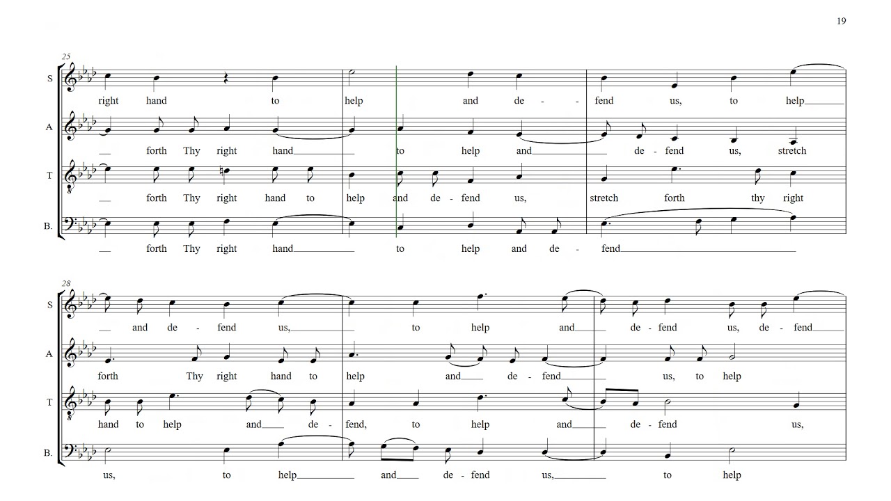 Almighty and everlasting God (Orlando Gibbons) - tenor