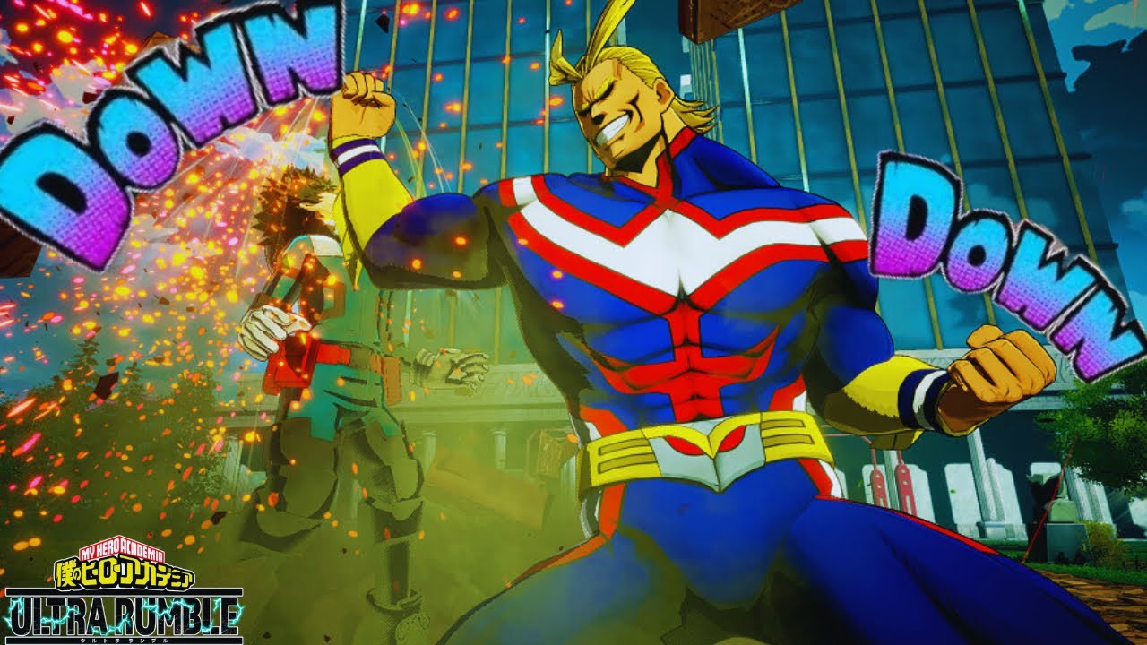 This NEW All Might Combo is INSANELY STRONG In My Hero Ultra Rumble