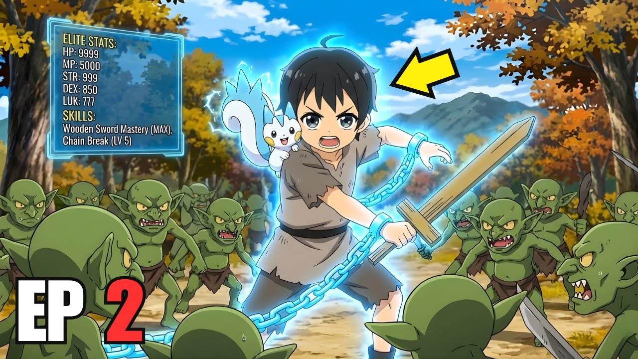 old otaku was reborn as a child in an isekai world with S rank power || Hell Mode Anime episode 2