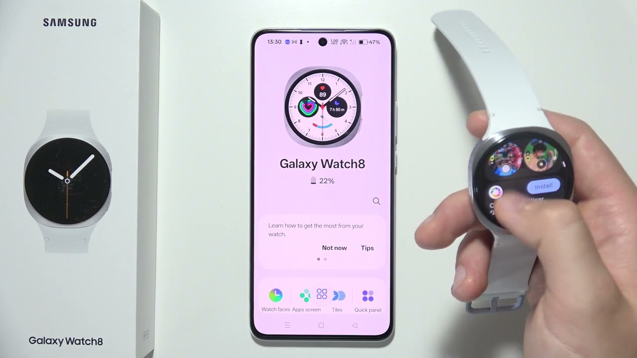 SAMSUNG Galaxy Watch 8: How to Install Camera App