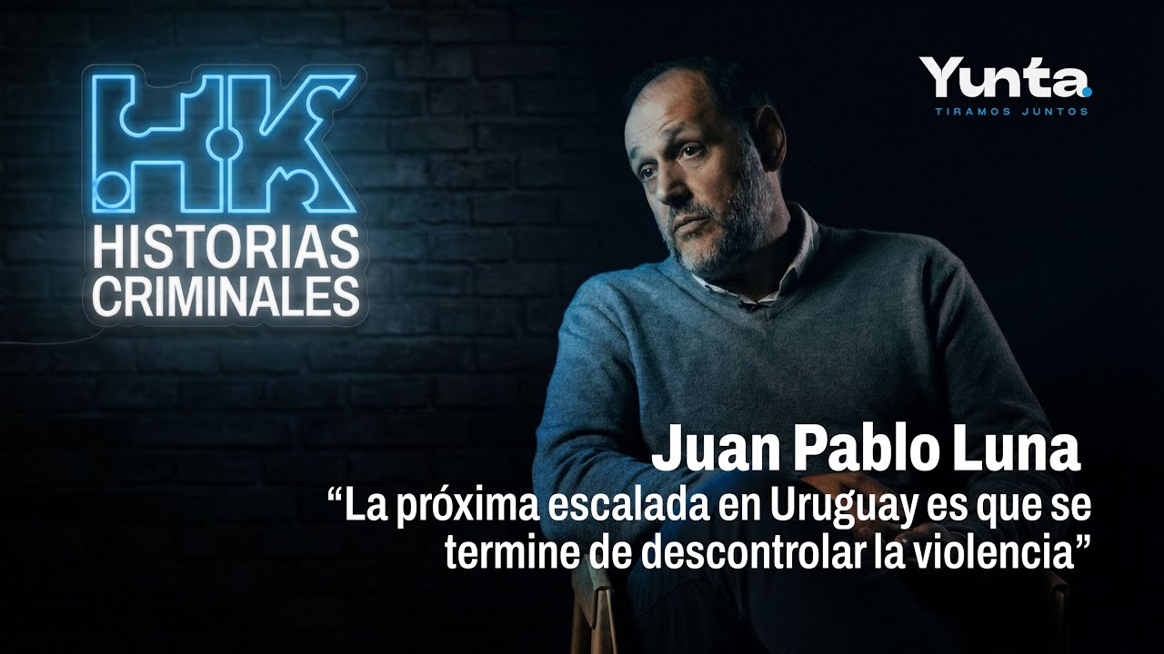 Juan Pablo Luna: “Los delincuentes generan soluciones que el Estado no” | HK | Yunta