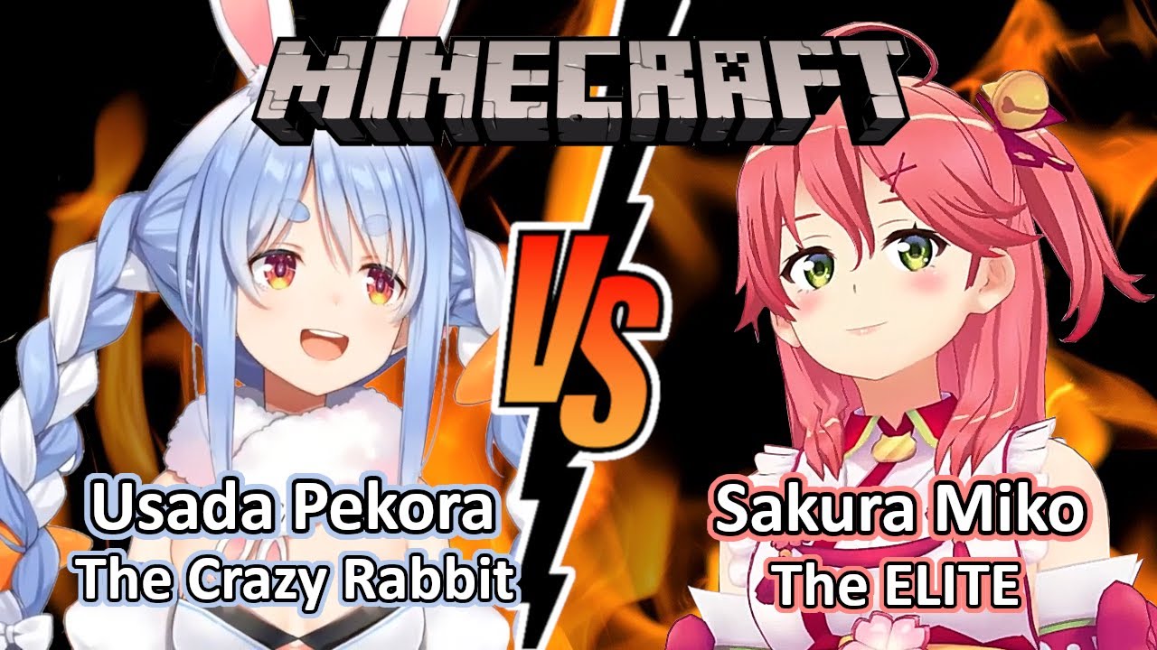 Pekora VS Miko - A Race Suddenly Turned Into A War