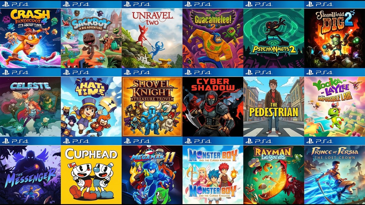 Top 20 Best PS4 PLATFORMERS Games (Updated)