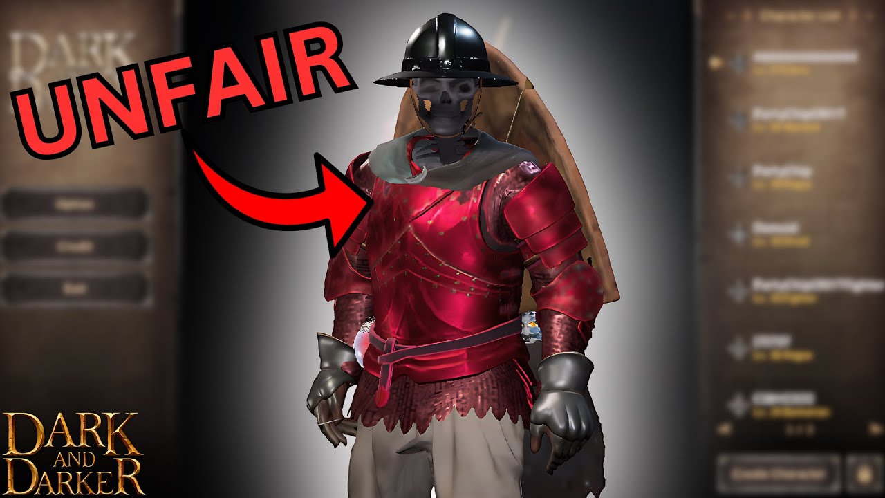 THIS IS THE BEST CLASS In Dark and Darker